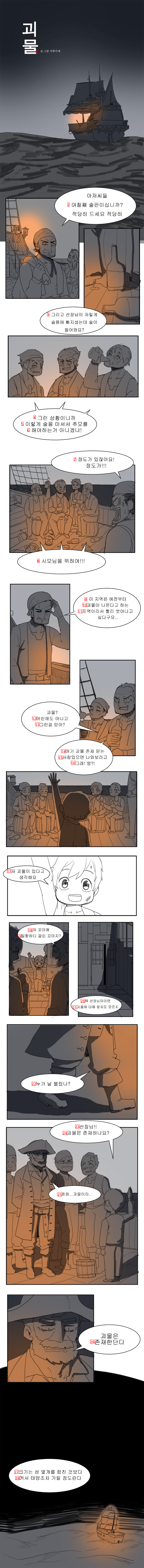 船長、怪物は存在しますか？manhwa