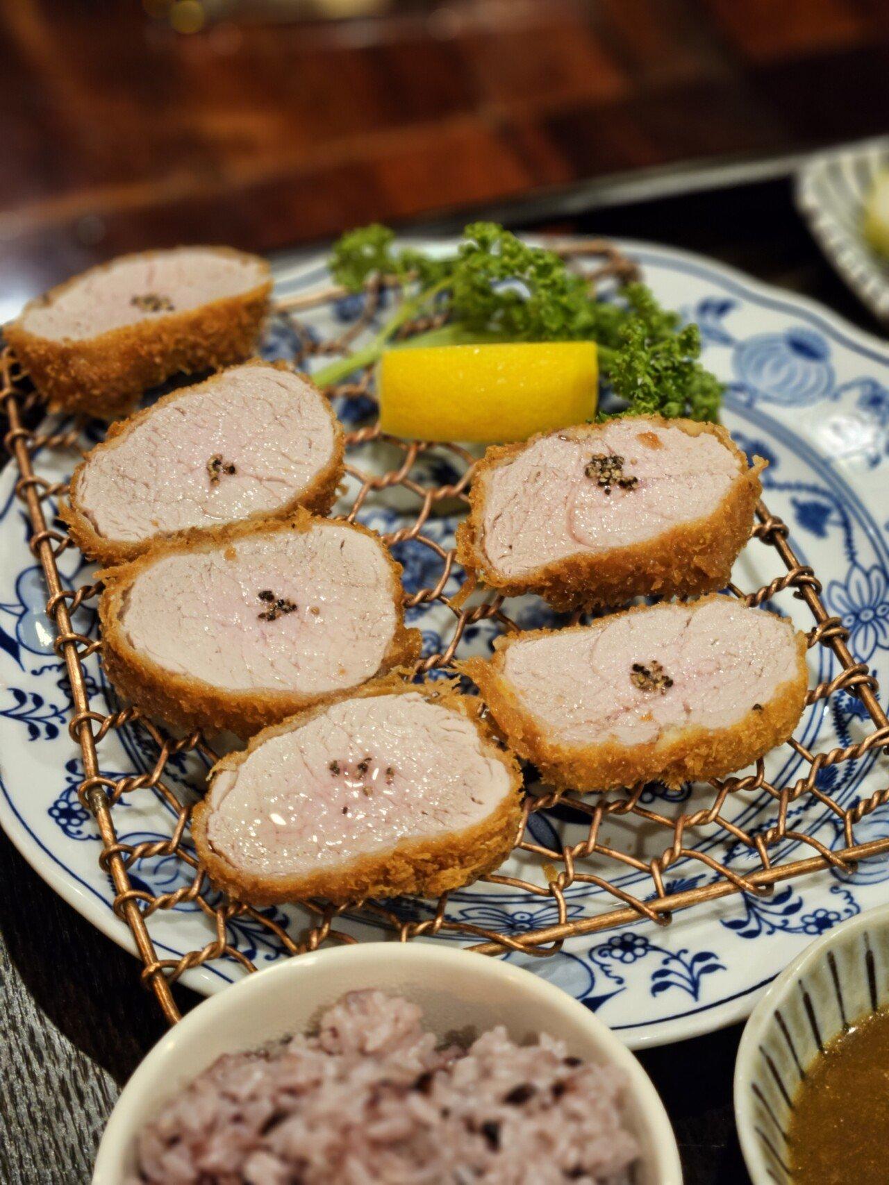 私が食べたとんかつ