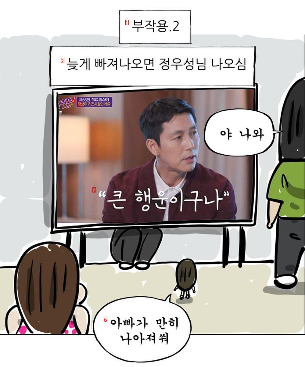 본인이 출연한 유퀴즈가 재방할 때 조석 작가가 하는일.manhwa