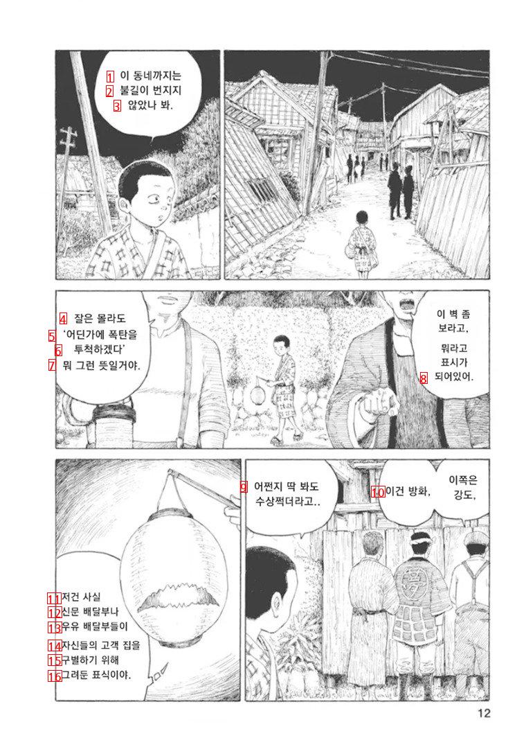 日本人が描いた関東大虐殺マンガmanhwa