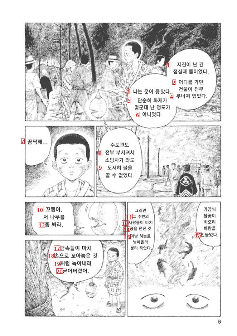 日本人が描いた関東大虐殺マンガmanhwa