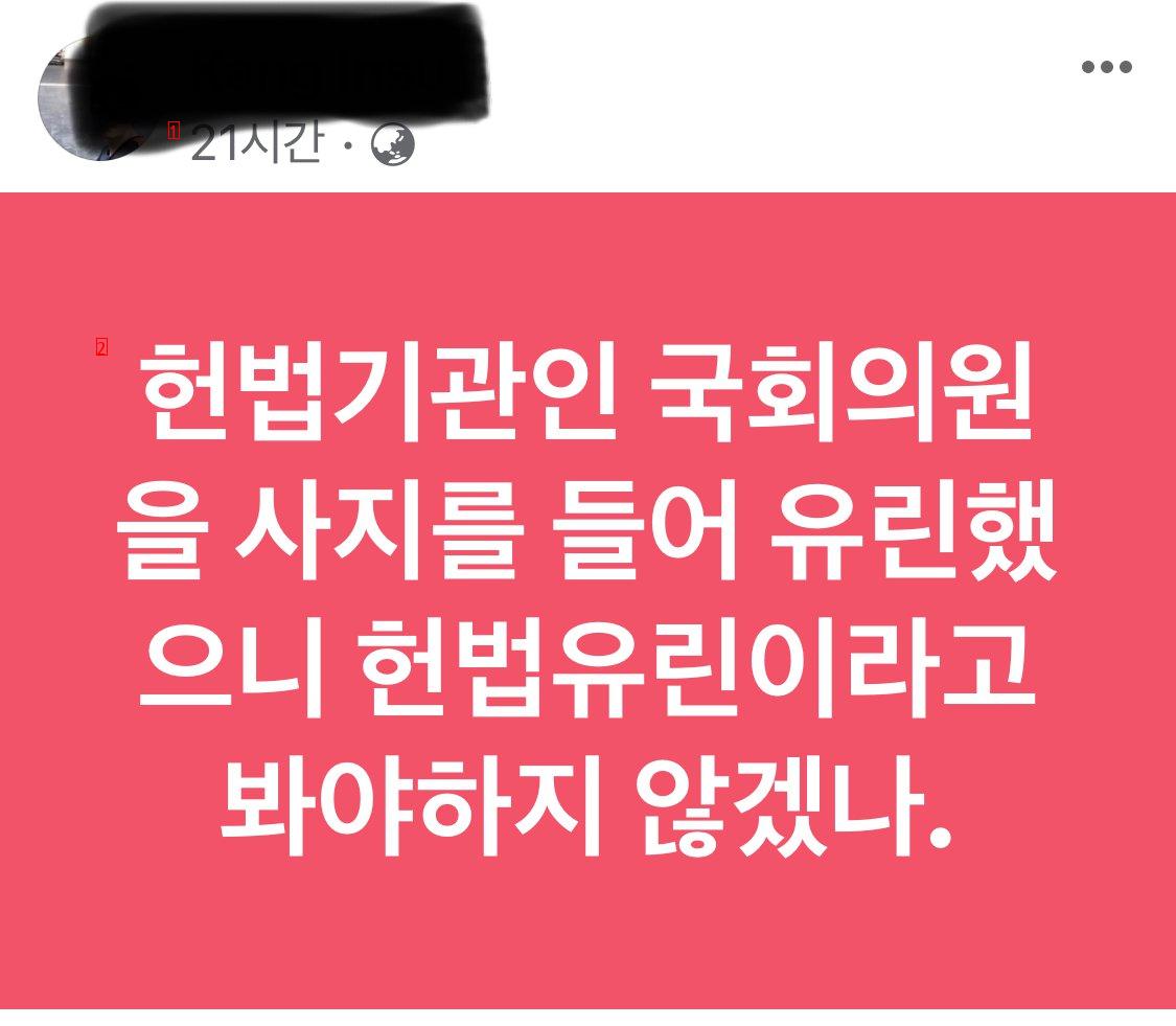 국회의원은 헌법기관인데…