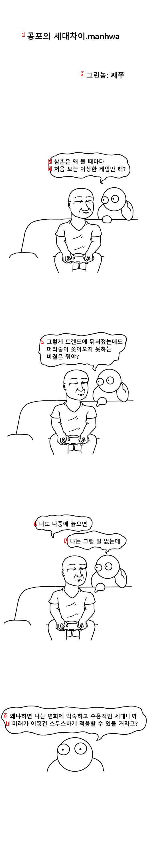 공포의 세대차이.manhwa