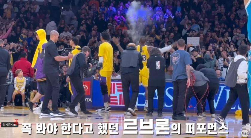 ティアラ、ジヨンの夫、黄載均（ファン·ジェギュン）NBAを見て涙を流そうとする