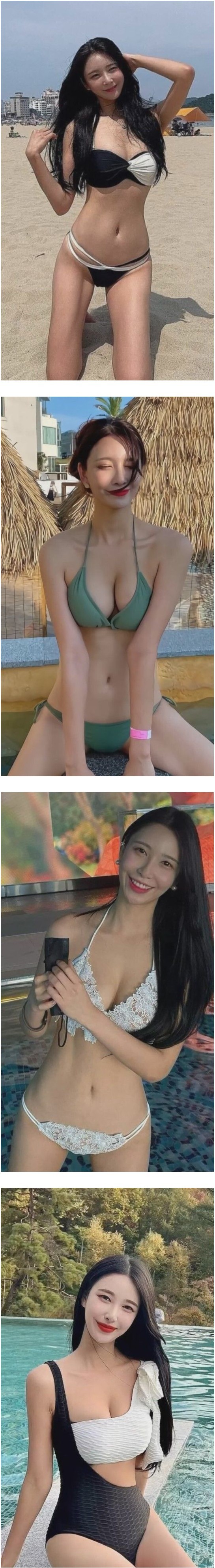 원민주 치어리더 비키니