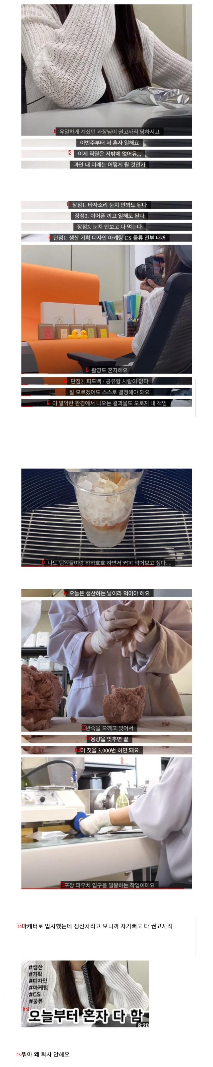 나 빼고 다 권고사직, 혼자 남게 된 5개월차 신입