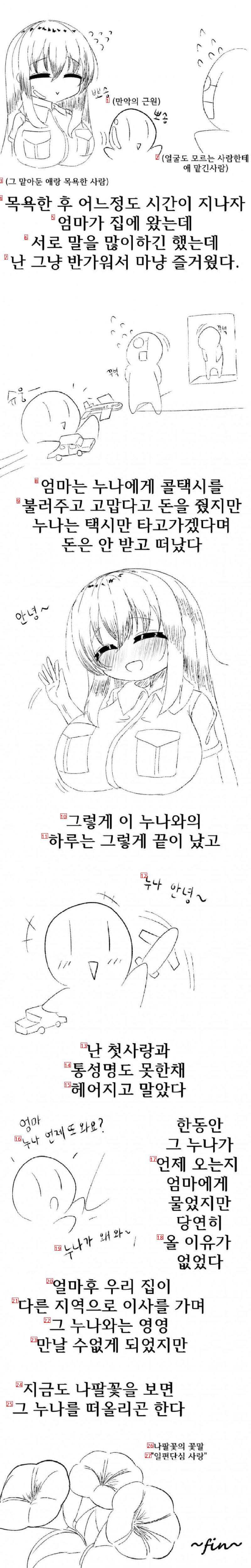 처음본 이름도 모르는 누나랑 같이 목욕한 썰