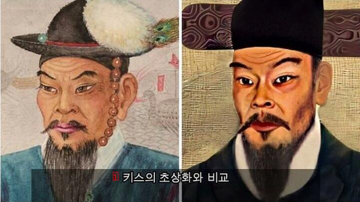 復元された李舜臣の肖像画