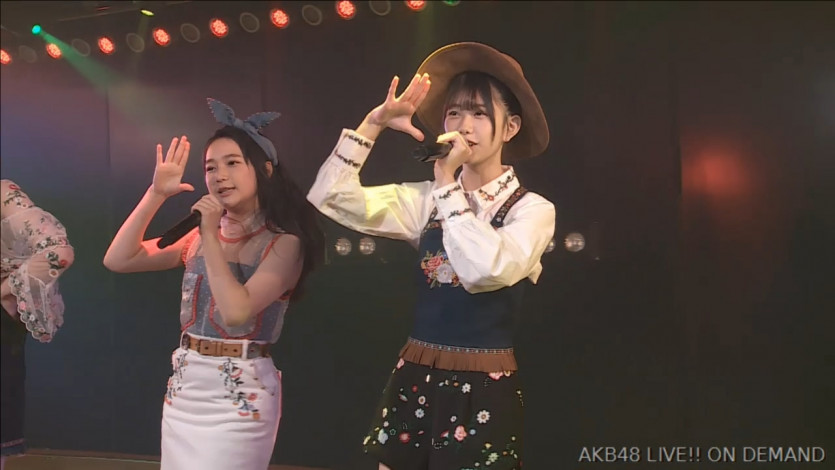 180915 AKB48 팀A 극장 공연 (미야자키 미호, 치바 에리이, 고토 모에, 시타오 미우)