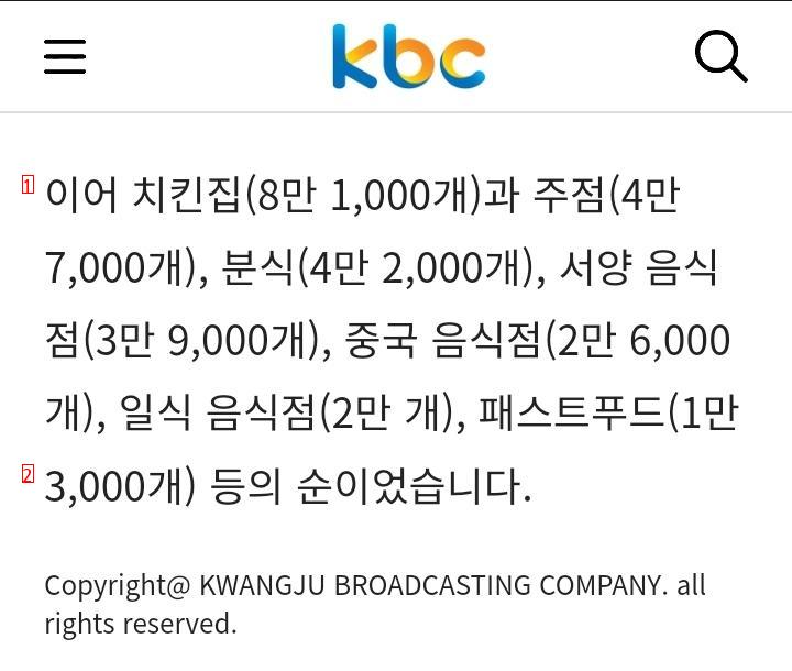 韓国の自営業者数500万人、全国民の助けを借りて