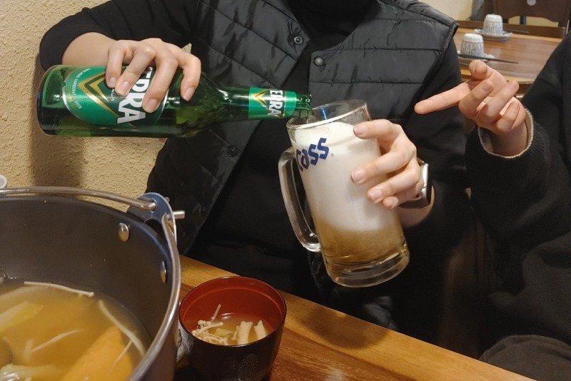 最悪のビール注ぎ大会開催jpg