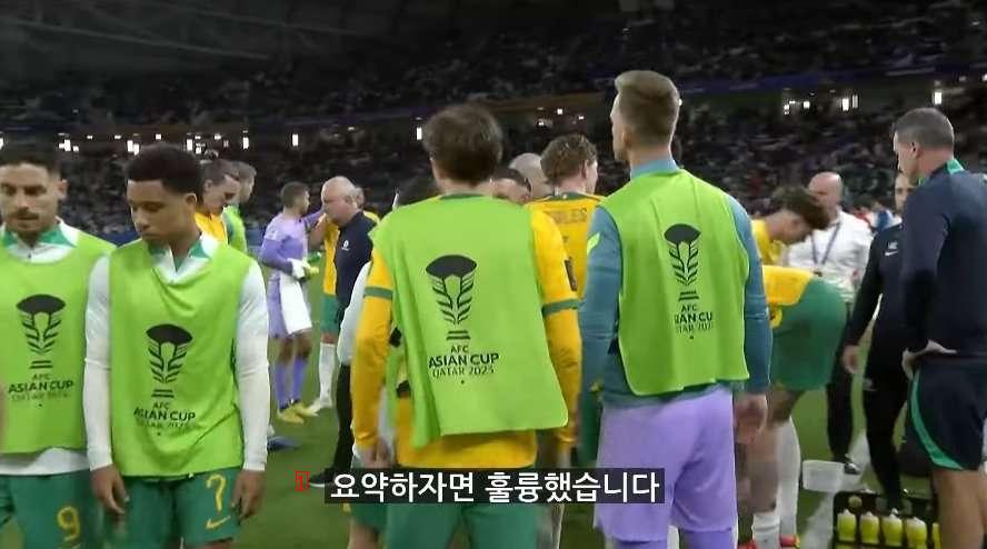 호주전 국뽕 차오르게 만드는 cbs sports 해설 멘트