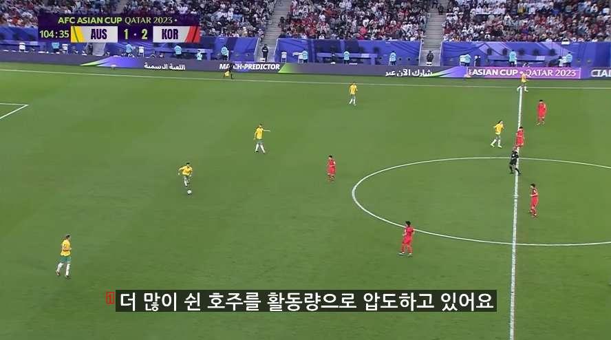 호주전 국뽕 차오르게 만드는 cbs sports 해설 멘트