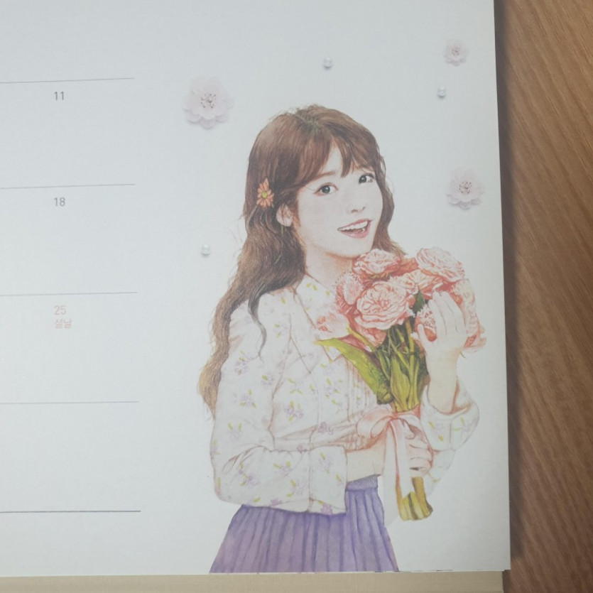 경동제약 그날엔 아이유 캘린더