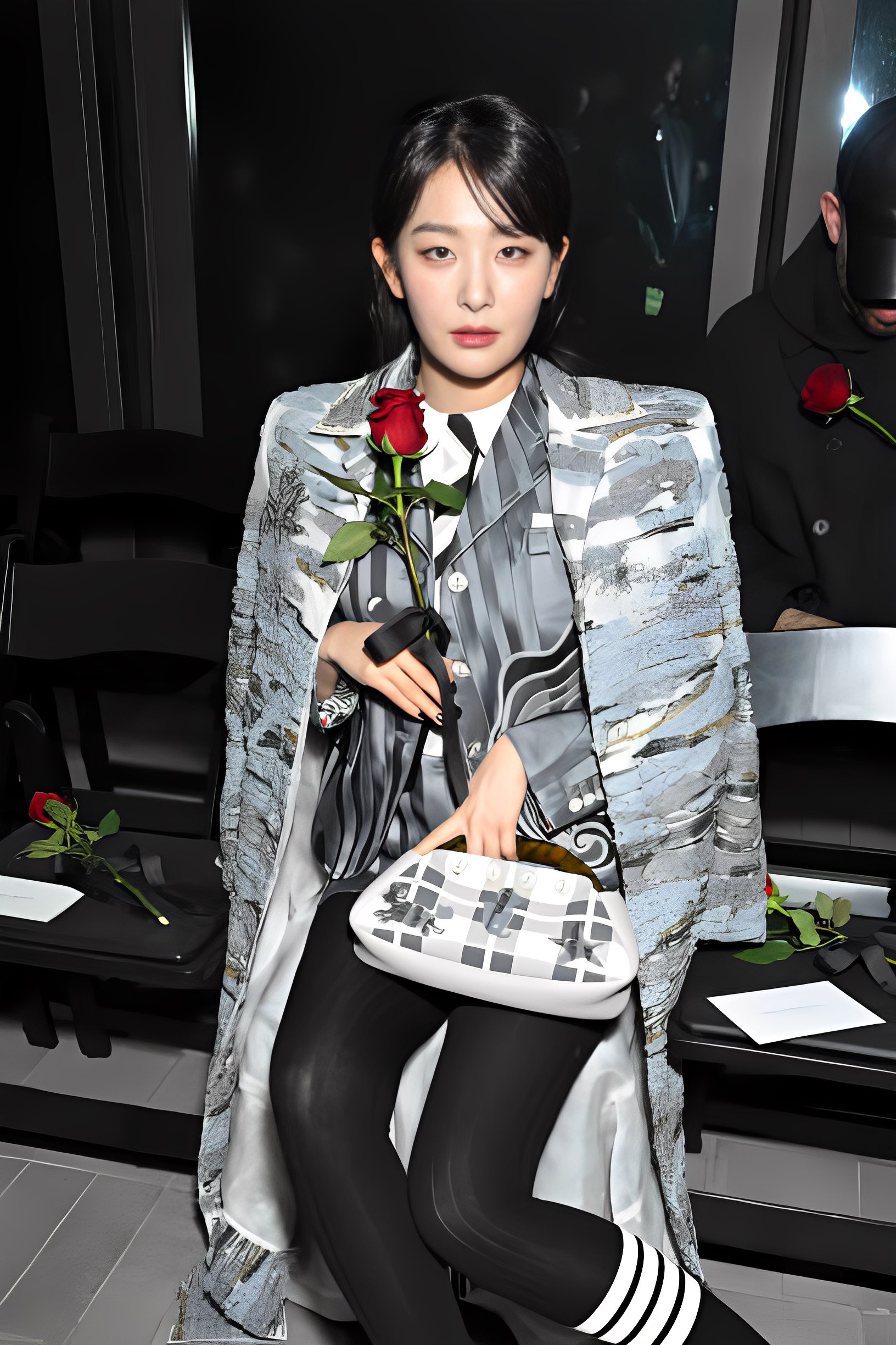 뉴욕 패션위크 톰브라운 패션쇼 참석한 레드벨벳 슬기