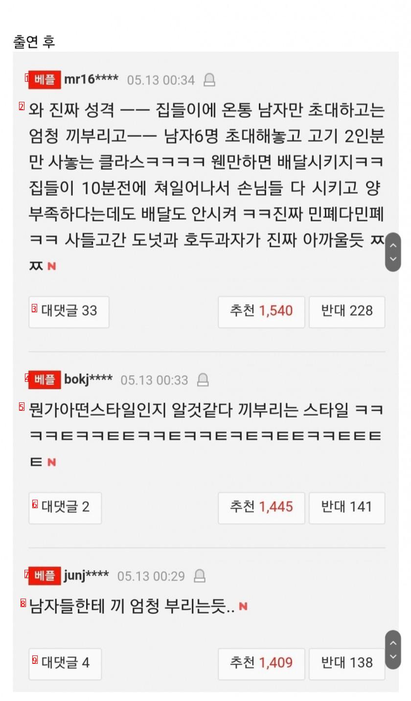 배우 김슬기 나혼자산다 출연 전후 반응 레전드