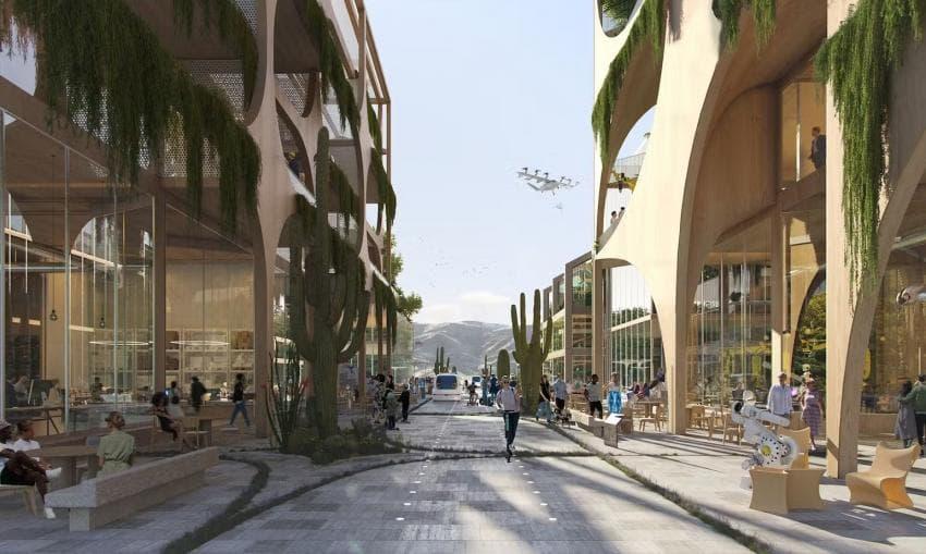 미국이 계획하고 있는 미래도시 ''텔로사 시티''