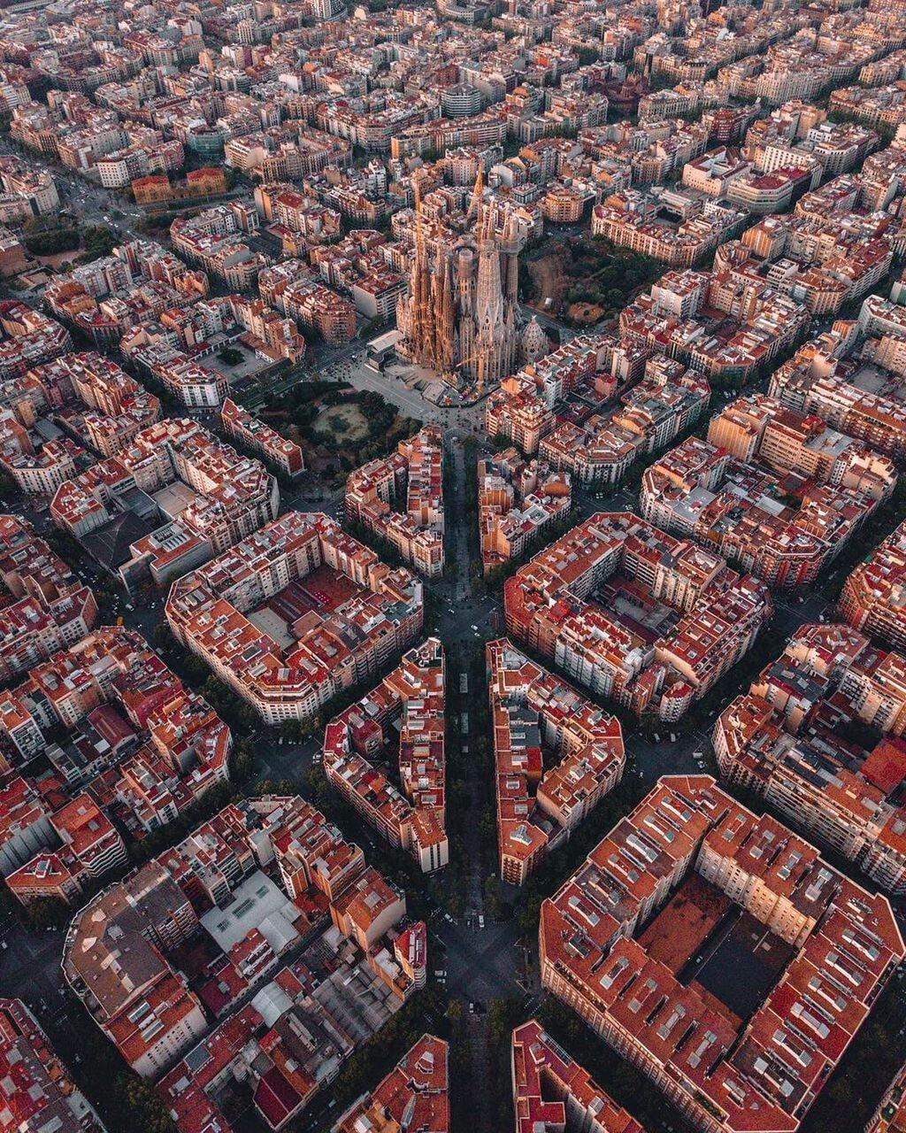 世界の主要都市の航空写真