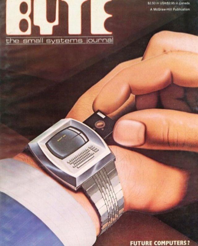 1981年のファッション雑誌で想像したスマートウォッチ