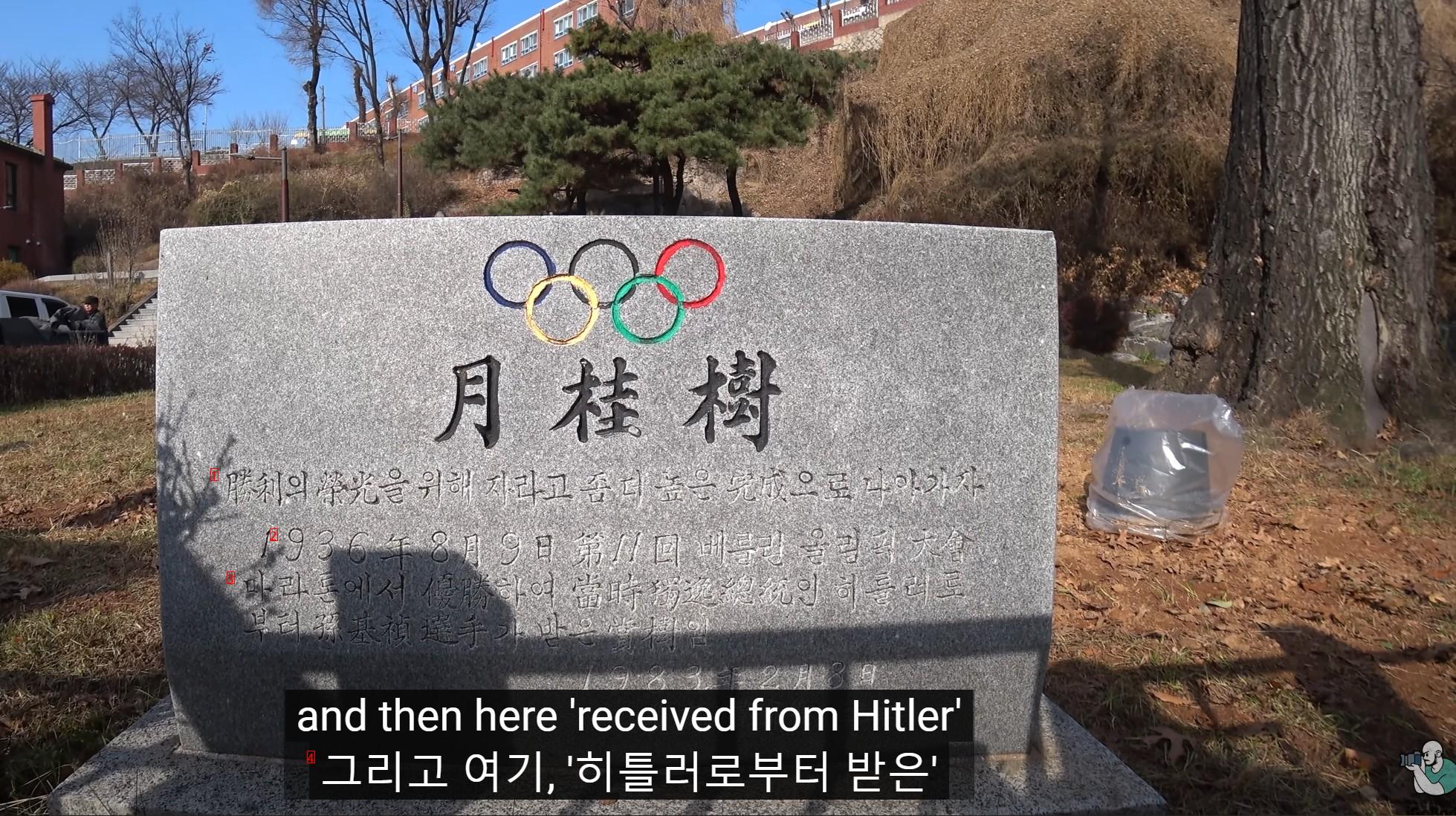 의외로 한국에 있는 히틀러가 준 나무