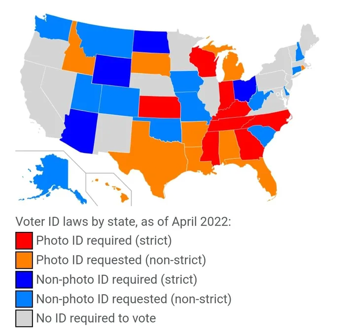 ㅂㅅ같은 미국 투표규정