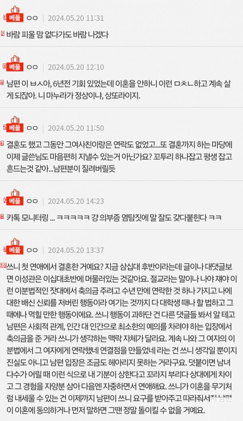 판] 남편과 어제 소리지르고 대판 싸우고 이혼하자고....jpg