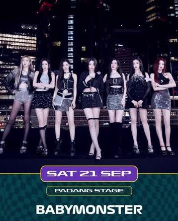 베이비몬스터 F1 싱가포르 그랑프리 2024 K-POP 걸그룹 최초공연예정(소리O)