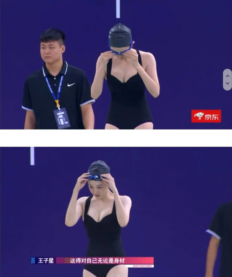 中国女子水泳選手ボディレジェンド