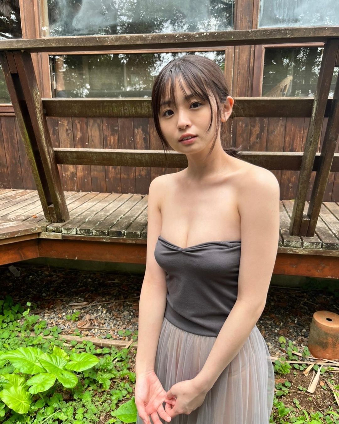 Fカップグラビアアイドルサイバみずきベーグルガール巨乳