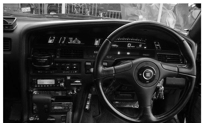 80년대 자동차 계기판