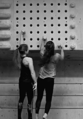 사이좋은 운동녀