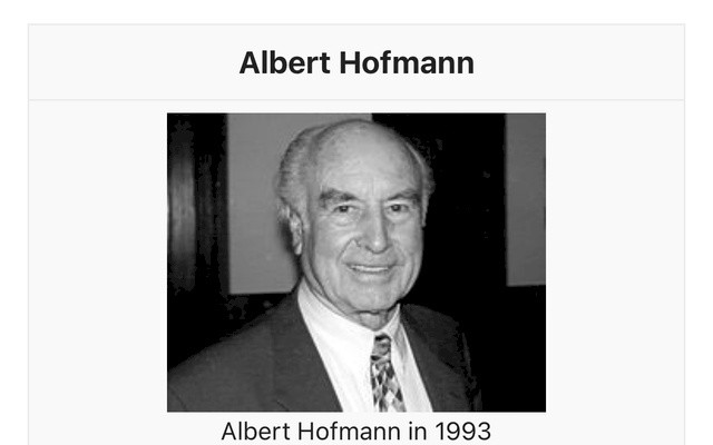 마약 lsd 장기 복용자의 최후