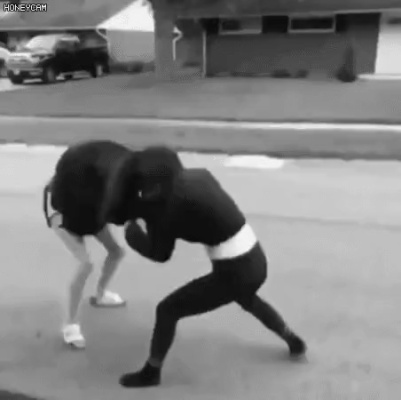 미국 여자들 길거리싸움.gif