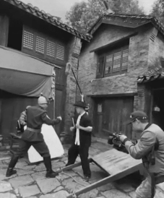 중국 무협 영화 촬영 대 참사