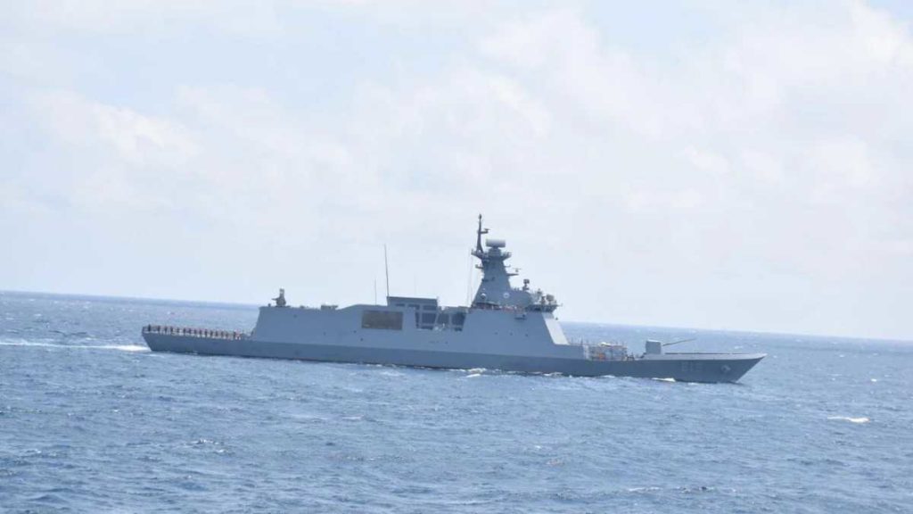 한국 해군, 동중국해에서 인도 해군과 비공식 연합훈련 실시