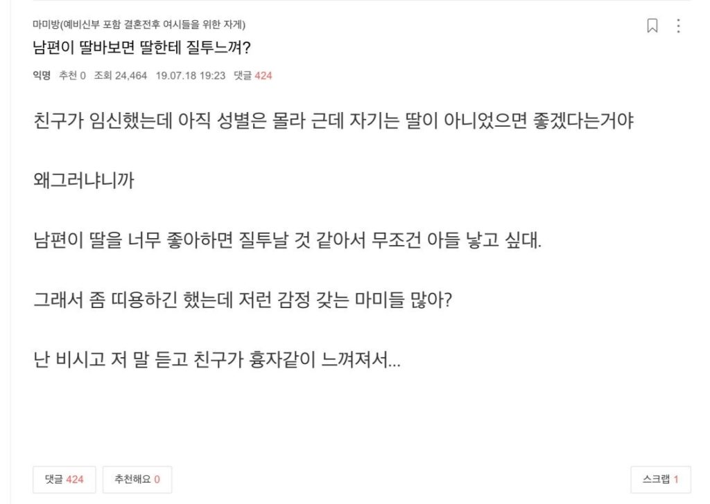 스스로와 한시간 가까이 싸우는 여시언냐 ㄷㄷ