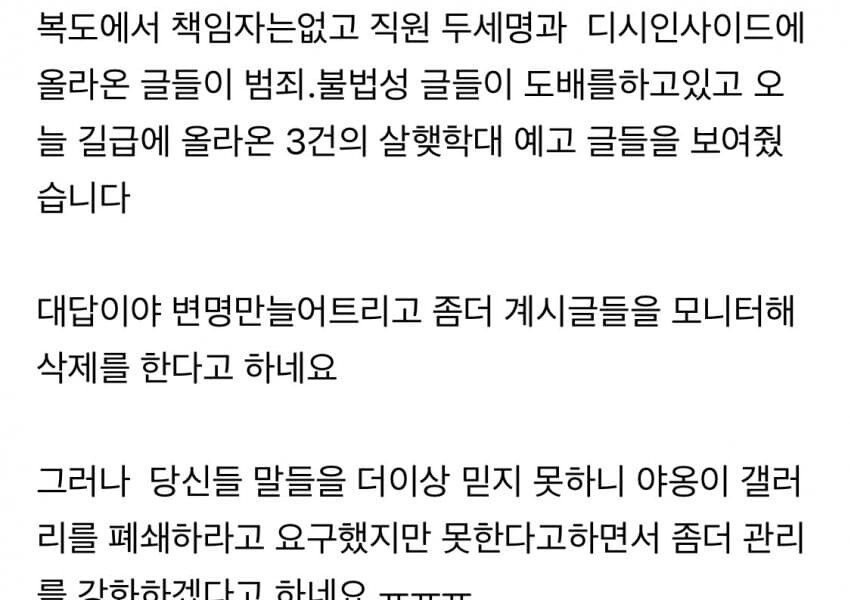 디씨 본사 방문한 캣맘