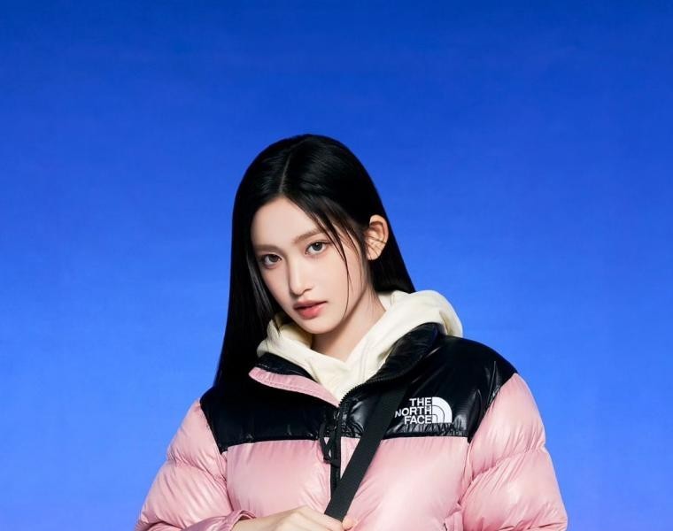 아이브 이서ㅡ노스페이스