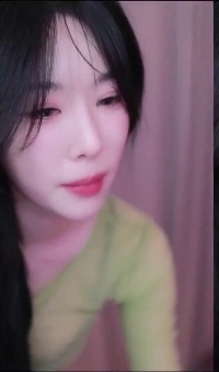 (SOUND)연두색 시스루 검정 브라 다 비치는 기래민 개미허리 야꼽