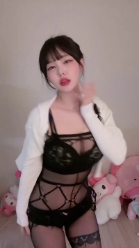 (SOUND)츄정 시스루 블랙 전신 망사 브라 팬티