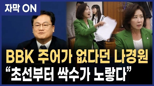 나경원을 박살냈던 민주당 초선의원