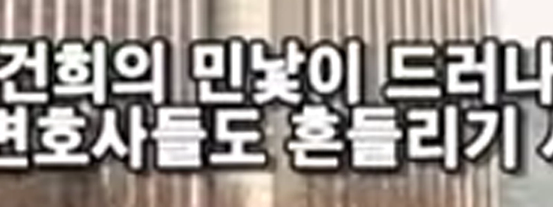 한덕수 증인 출석 후 고자질ㅋㅋㅋㅋㅋ 김건희 멘붕