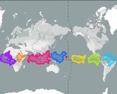 실제 국가 크기 비교: 브라질이 의외로 큼