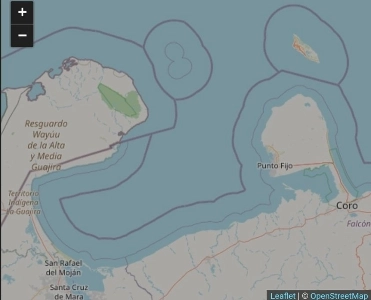 미 해군 호넷 전투기, 베네수엘라 연안에서 무력시위중