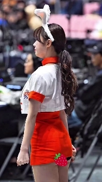 (SOUND)이렇게 엉밑살 보이는 치어리더 처음이네