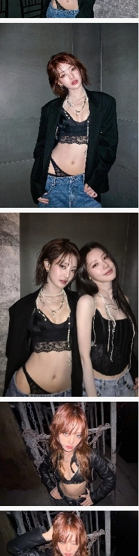 아이들 민니 란제리룩 레전드