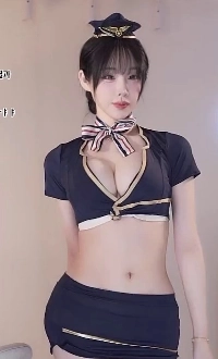 (SOUND)스튜어디스 한갱 비키니급 승무원 제복 알가슴골 야한 골반