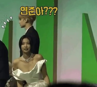 제니 시상식 아는 사람 대참사 ㅋㅋㅋㅋㅋ