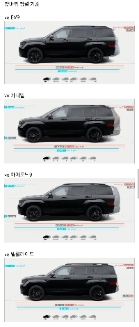 신형 싼타페가 생각보다 차가 정말 크네요