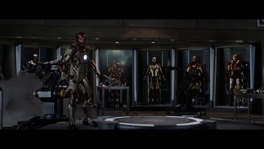 (SOUND)MCU 마블 ””아이언맨3”” 마크 42 박살 장면 모음